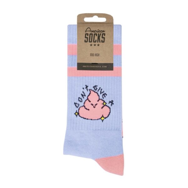 AMERICAN SOCKSCalcetines"Dont give a shit"miid high